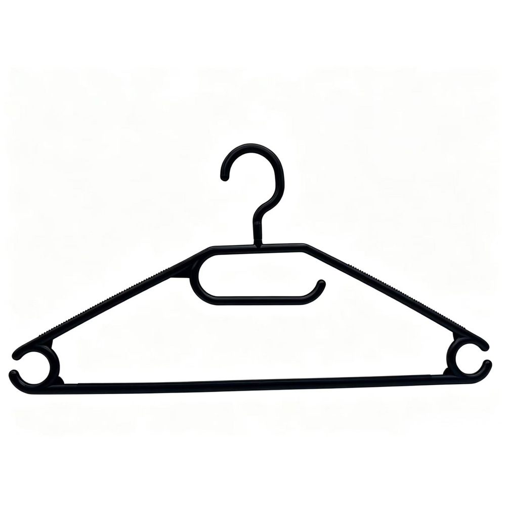 Pack of 20 My Laundry Swivel Hangers Black Image 3