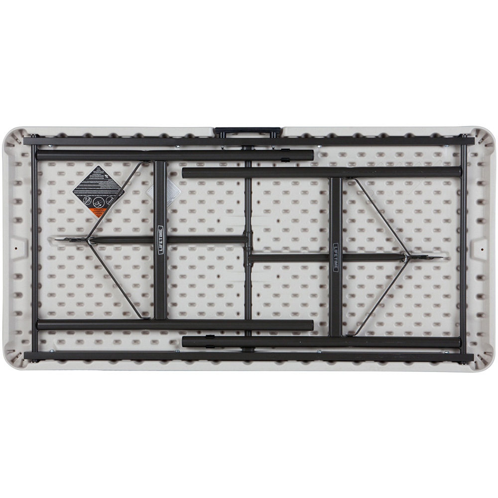 Lifetime Products 4 Seater Foldable Commercial Table White Image 6