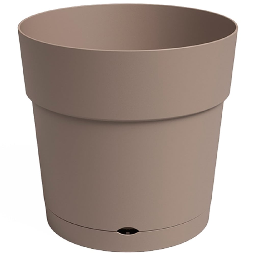 Artevasi Capri Taupe Wide Pot 40cm Image 1