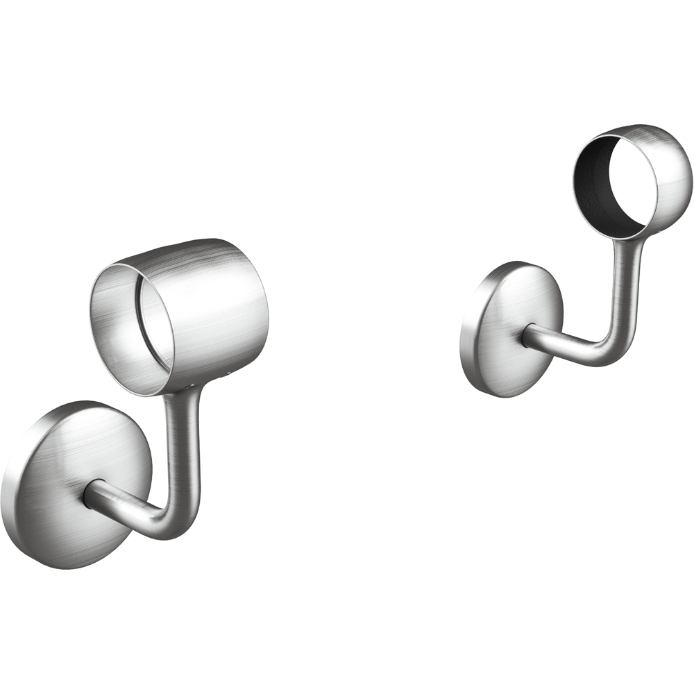 Rothley Brushed Steel Stair Handrail Kit 1.2m Image 3