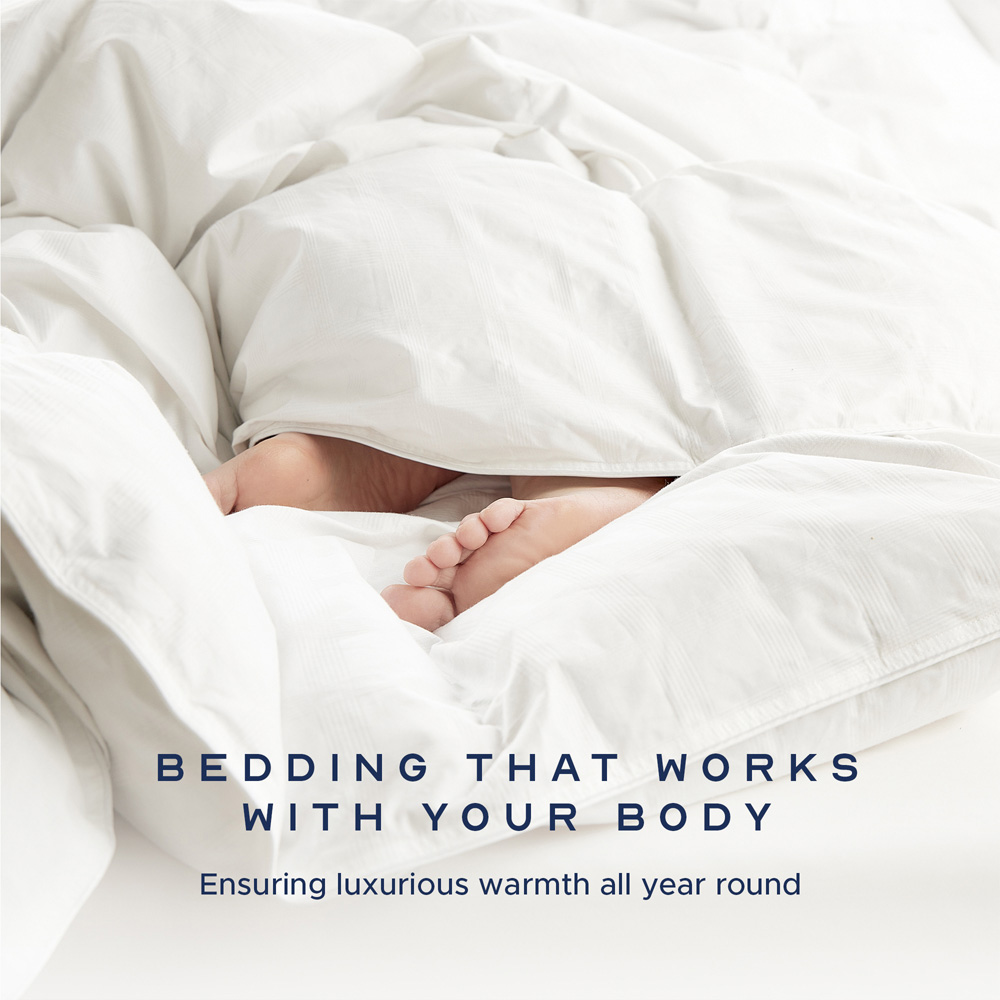 Snuggledown King Size White Hungarian Goose Down Duvet 10.5 Tog Image 4