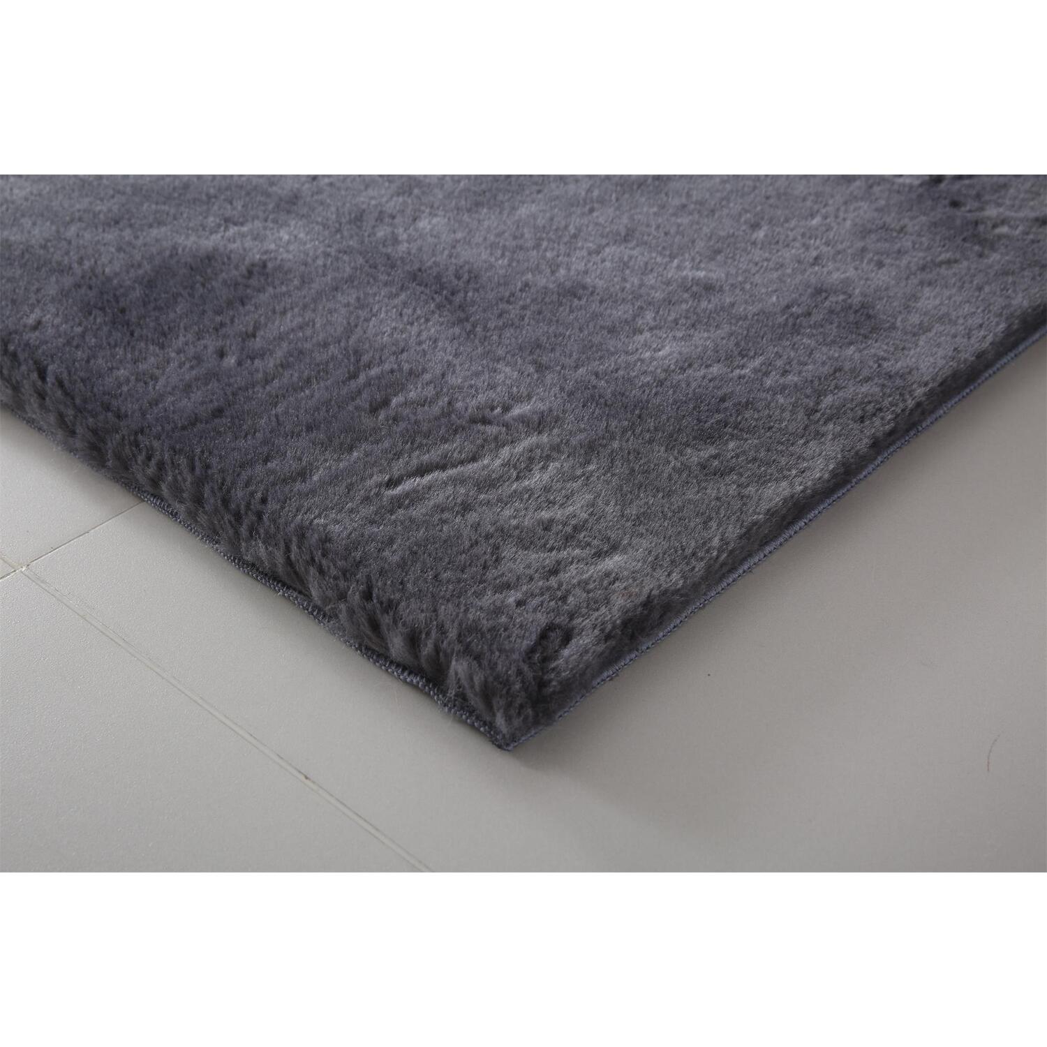 Teddy Bear Rug - Soft Pink / 120cm Image 3