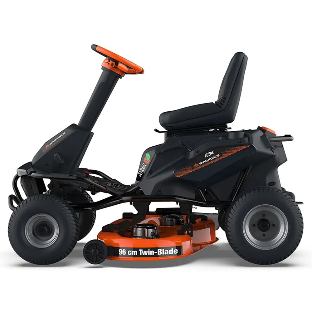 Yard Force ProRider E559 Battery-Powered Ride-on Lawnmower Image 7
