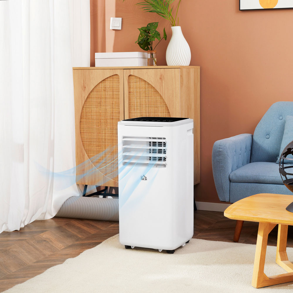 HOMCOM White Wi-Fi Air Conditioner Image 2