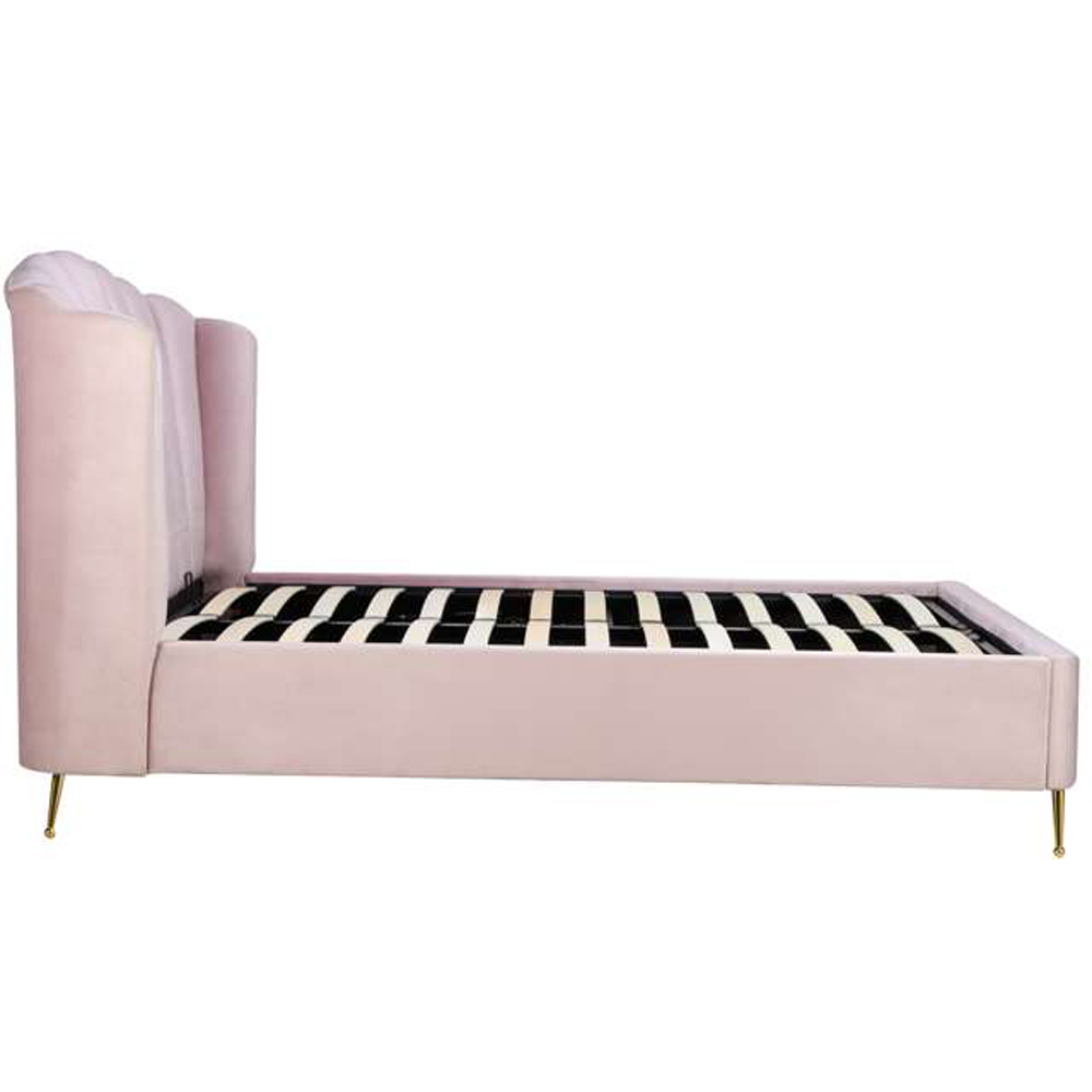 Birlea Lottie King Size Pink Ottoman Bed Image 7
