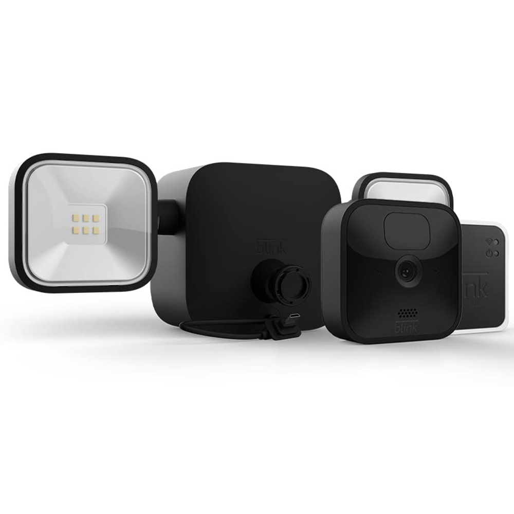 Blink Black Outdoor Floodlight Camera Image 2