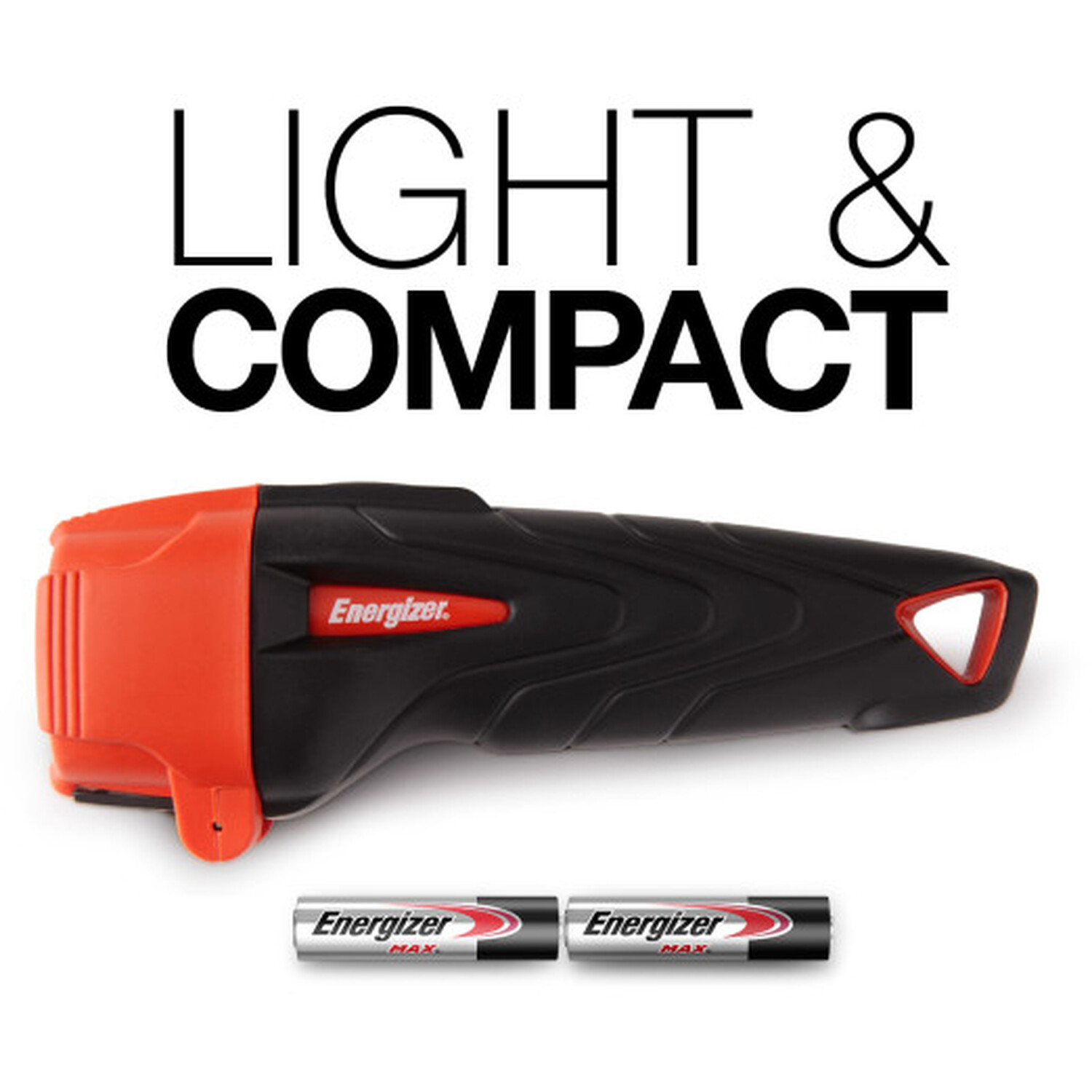Energizer LED Impact Rubber Torch Red Image 5