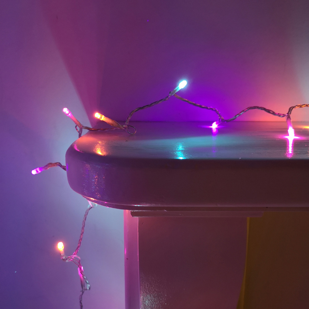 Premier 200 Rainbow LED Multi-Function Clear String Light 16m Image 3