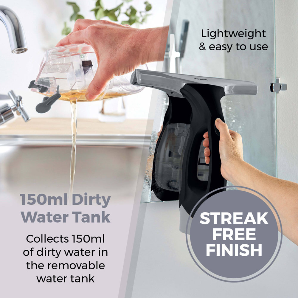 Tower TWV10 Platinum Cordless Window Vacuum Cleaner Image 5