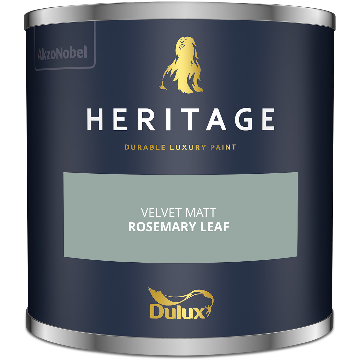 Dulux Heritage Walls and Ceilings Rosemary Leaf Velvet Matt Emulsion Paint Tester Image 2