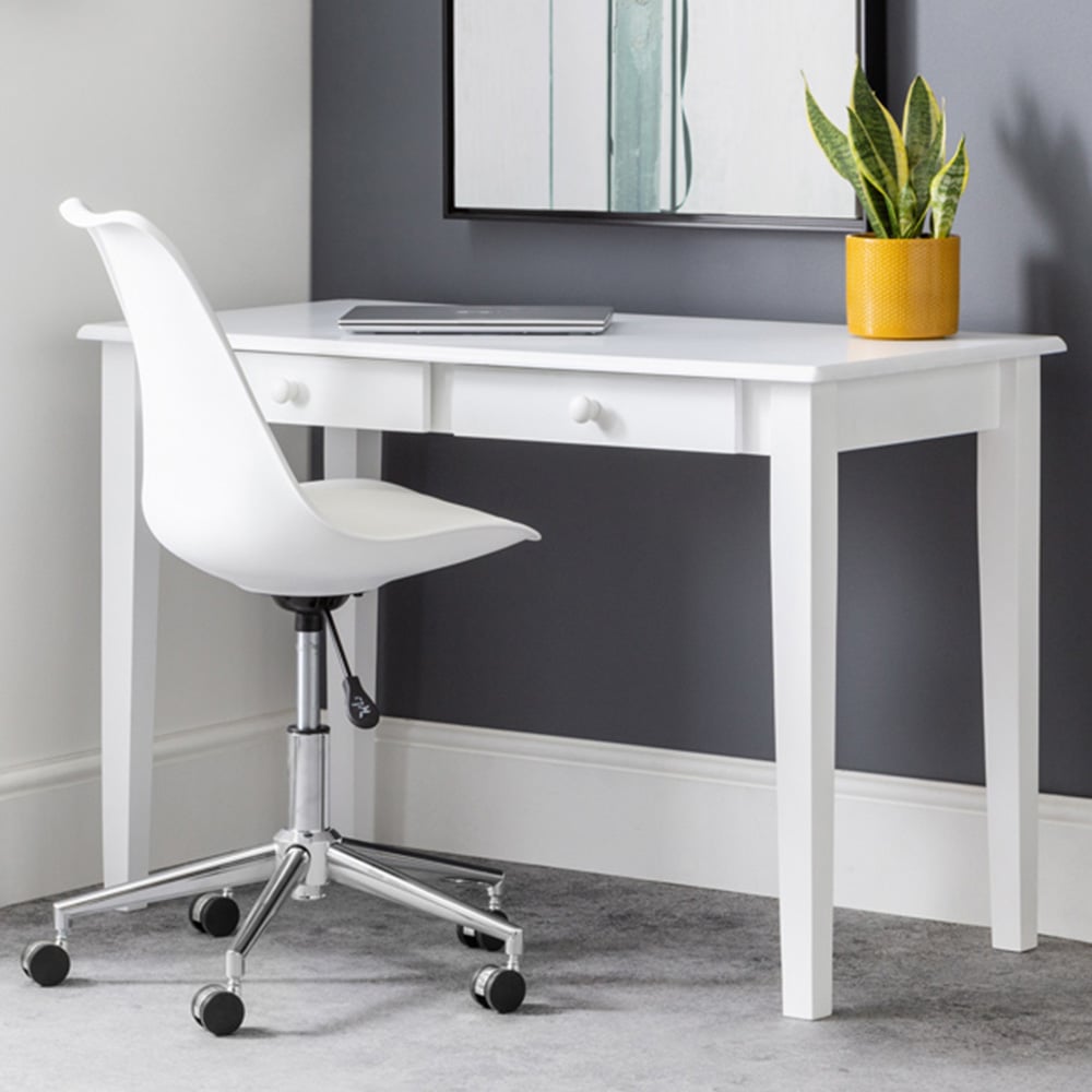 Julian Bowen Carrington Desk White Image 1