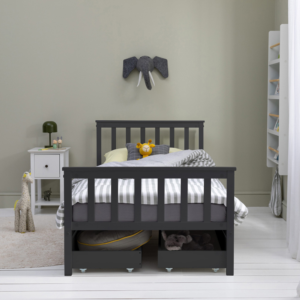 Noa and Nani Joli Anthracite Pull-Out Underbed Storage Drawer Set of 2 Image 7