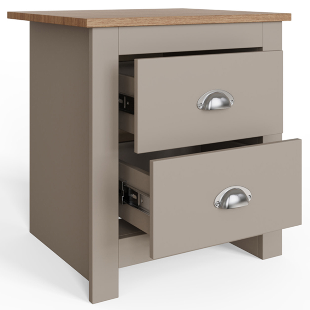 GFW Lancaster Grey 3 Piece Bedroom Furniture Set Image 5