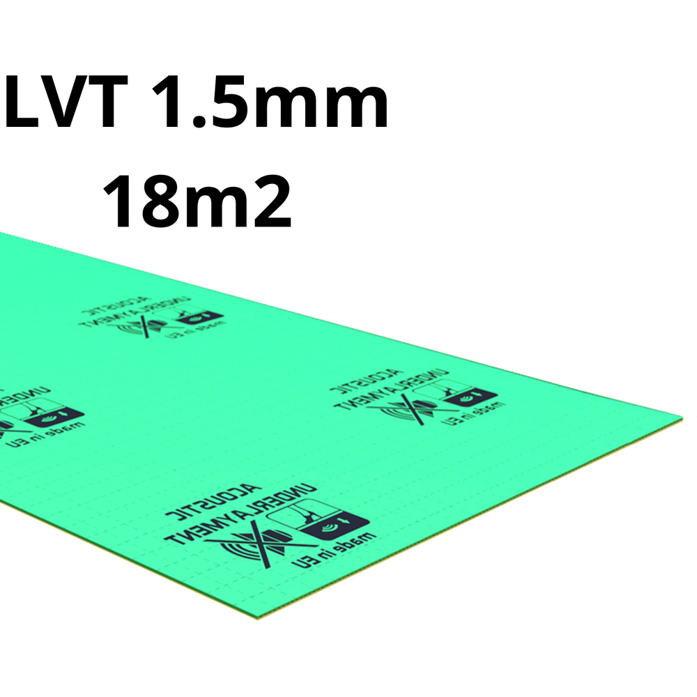Corksystem Professional 1.5mm LVT Underlay for Vinyl Flooring 18m² 3 Pack Image 6
