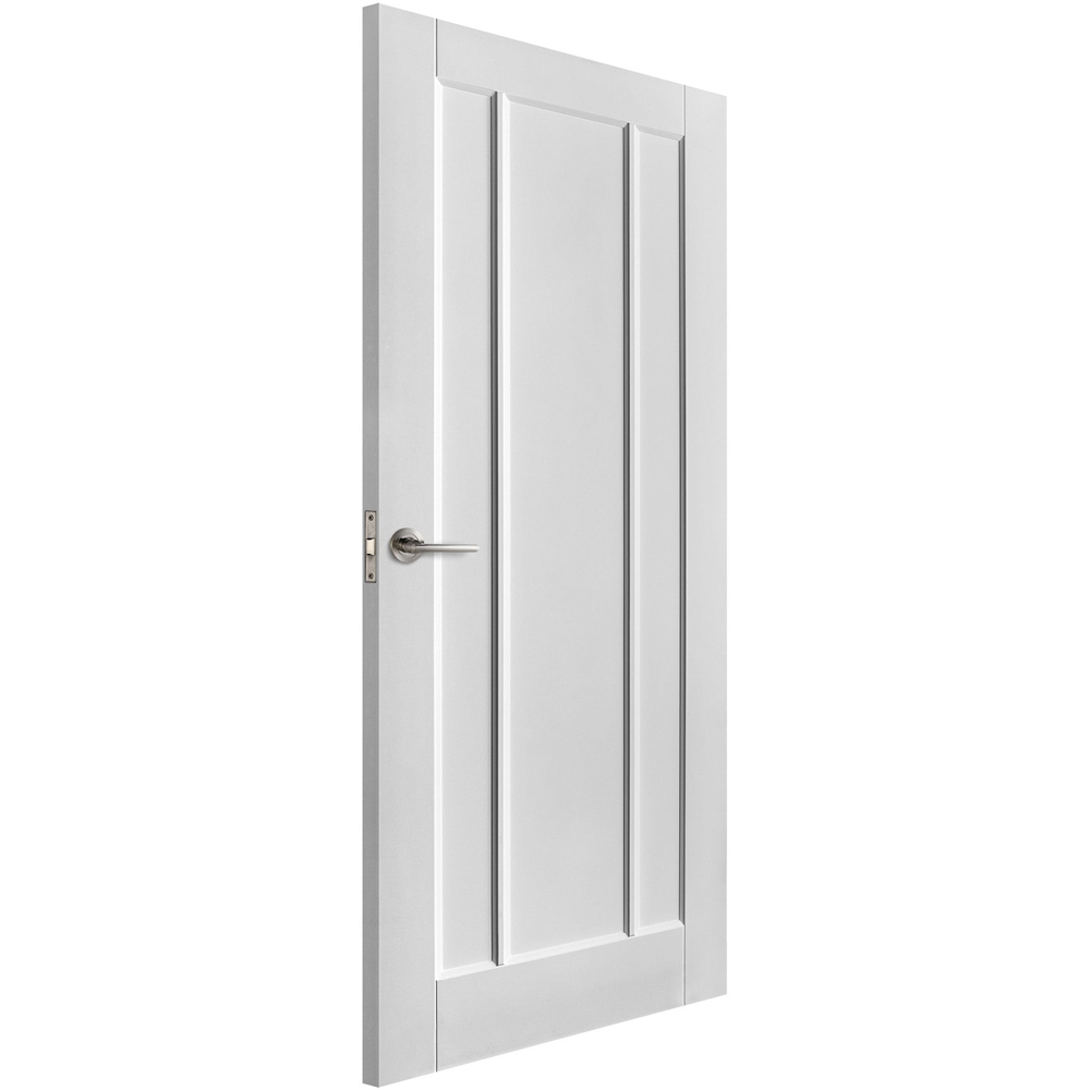Toledo White Primed 3 Panel Internal Door 2040 x 726 x 40mm Image 3