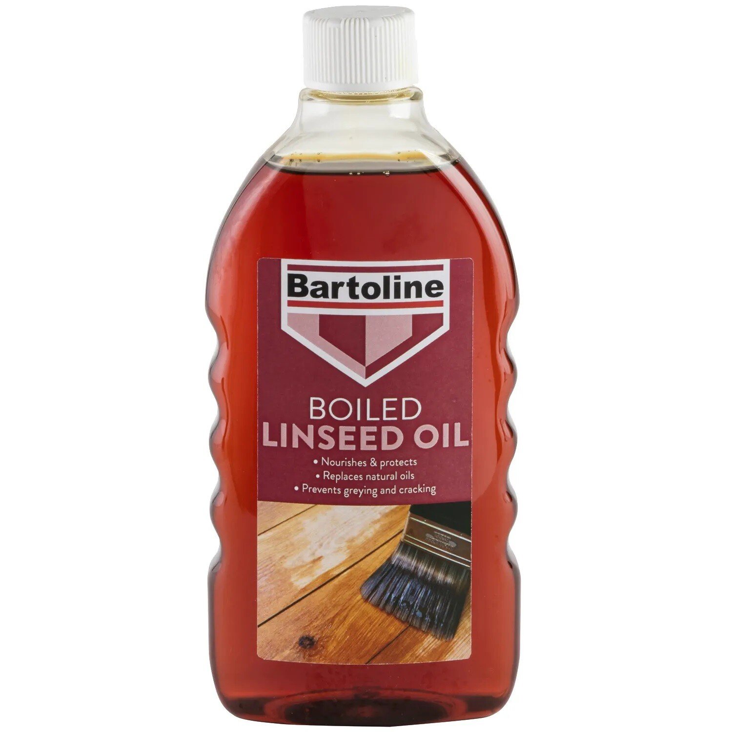 Bartoline Boiled Linseed Oil 500ml - Brown Image