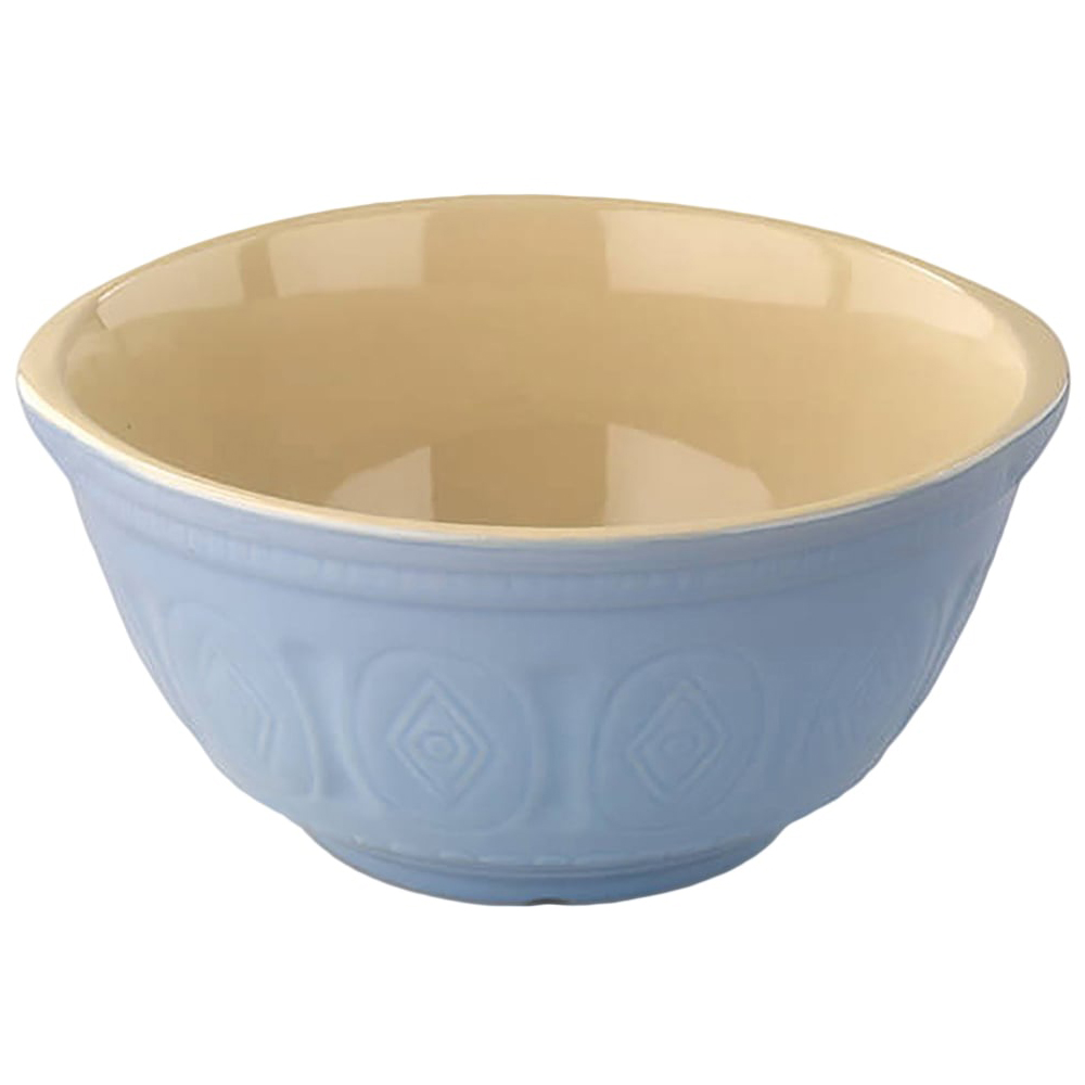 26cm Blue Stoneware Mixing Bowl Image 1