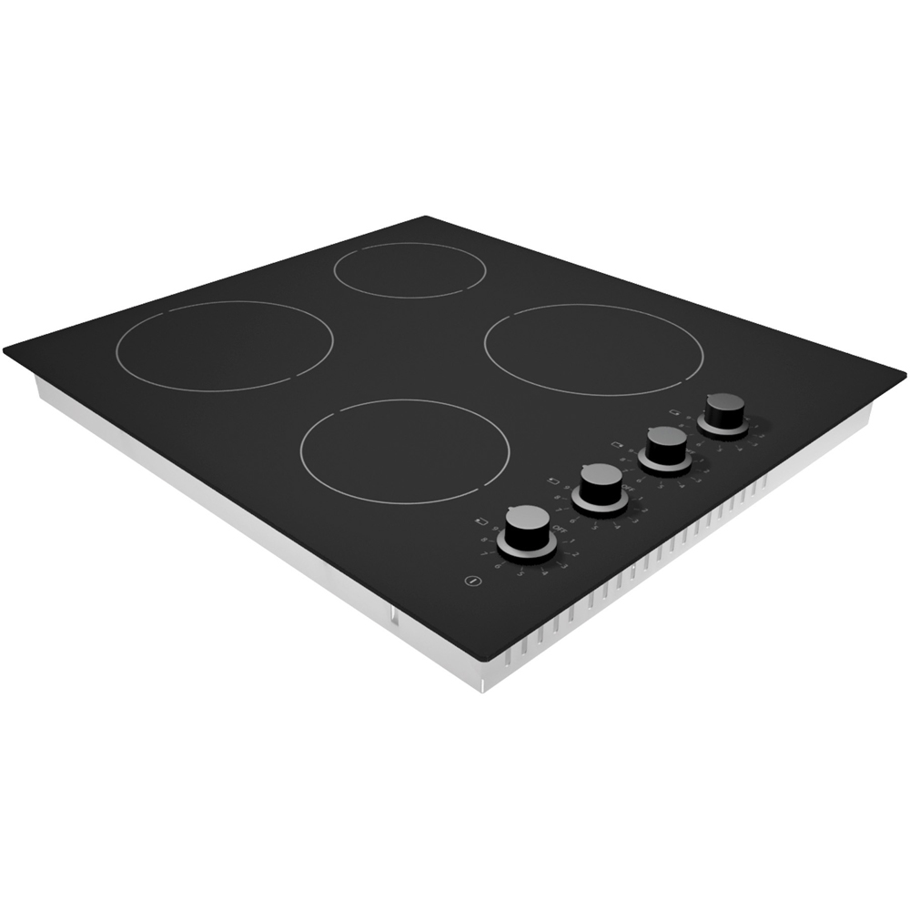 Statesman CHZ460D Black Dial Control Ceramic Hob Image 4
