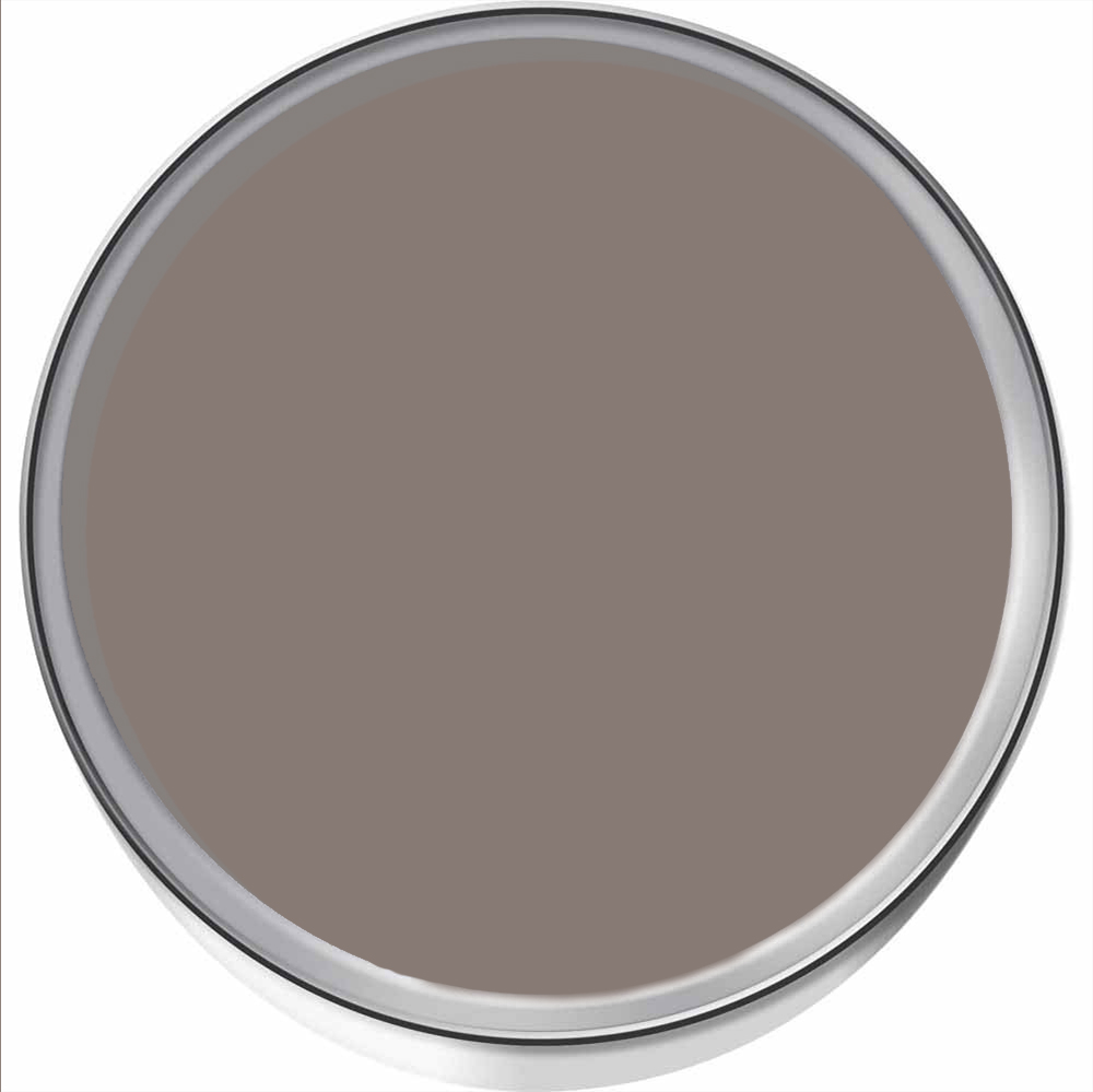 Hemway Mushroom Brown Furniture and Walls Matt Chalk Paint 1L Image 3