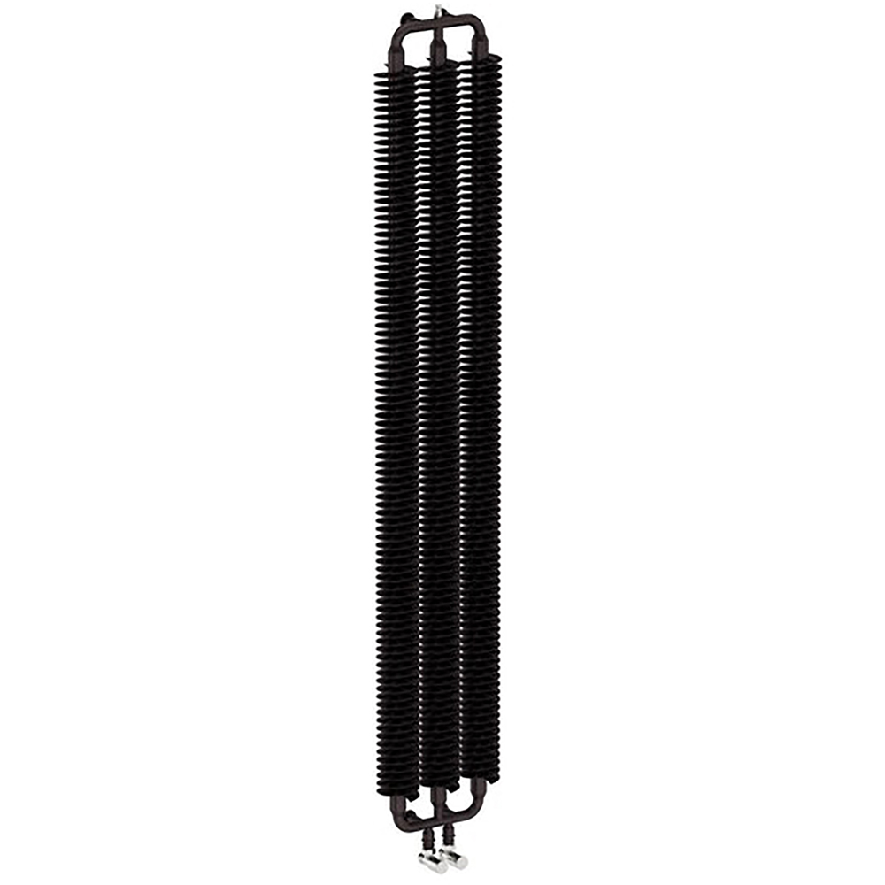 Terma Ribbon 2251BTU Heban Black Radiator 1720 x 290mm Image 3