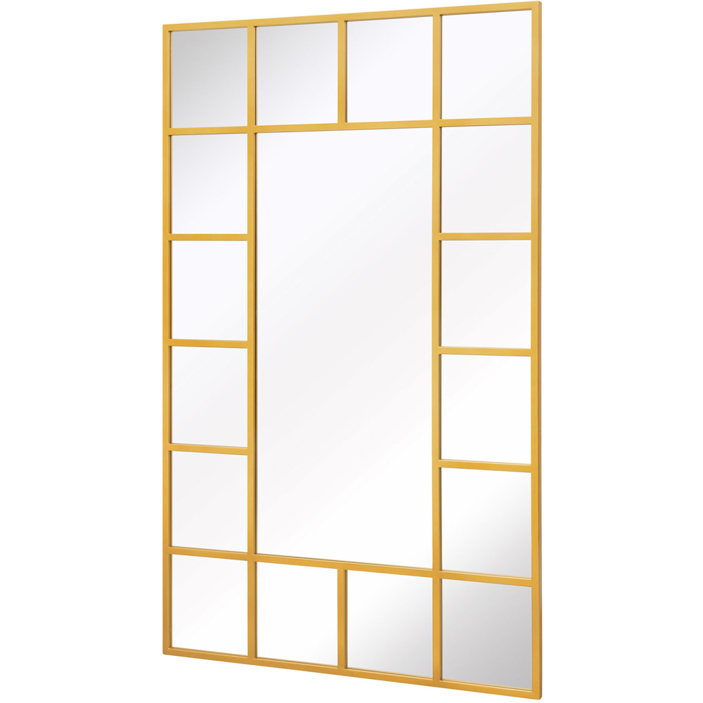 MirrorOutlet The Genestra Gold Modern Wall and Leaner Garden Mirror 180 x 110cm Image 3