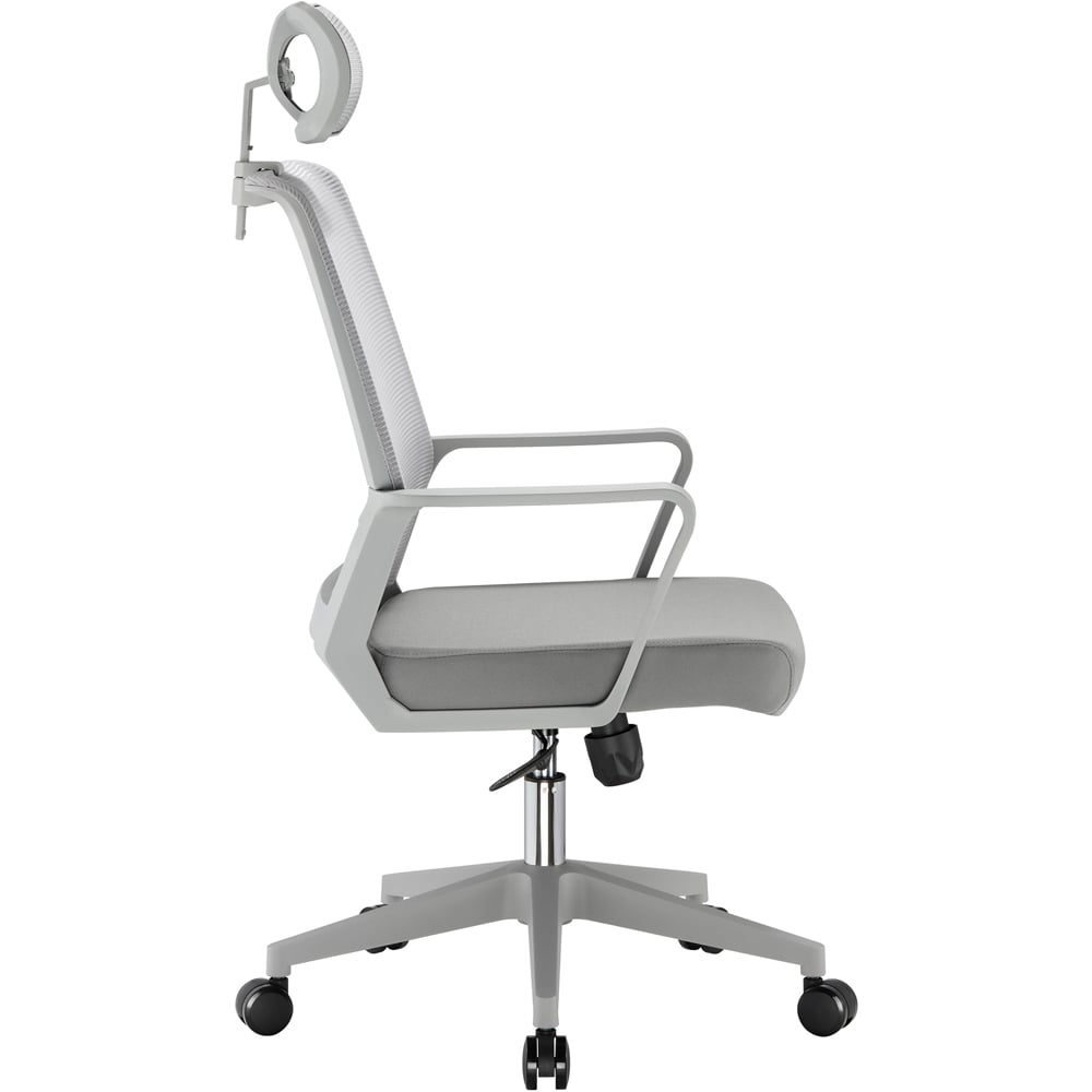 TTAP Cambridge Plus Grey Mesh Swivel Office Chair Image 5