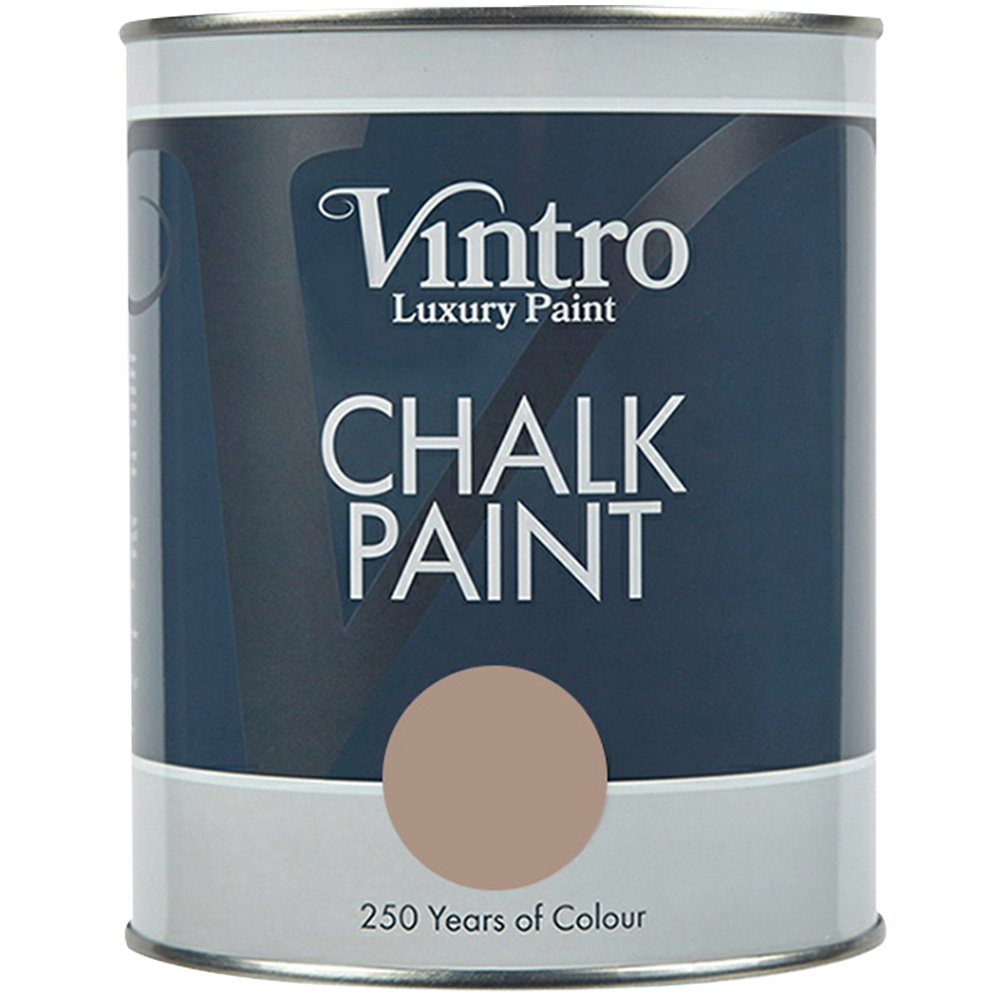 Vintro Paint Cafe Au Lait Matt Finish Chalk Paint 1L Image 2