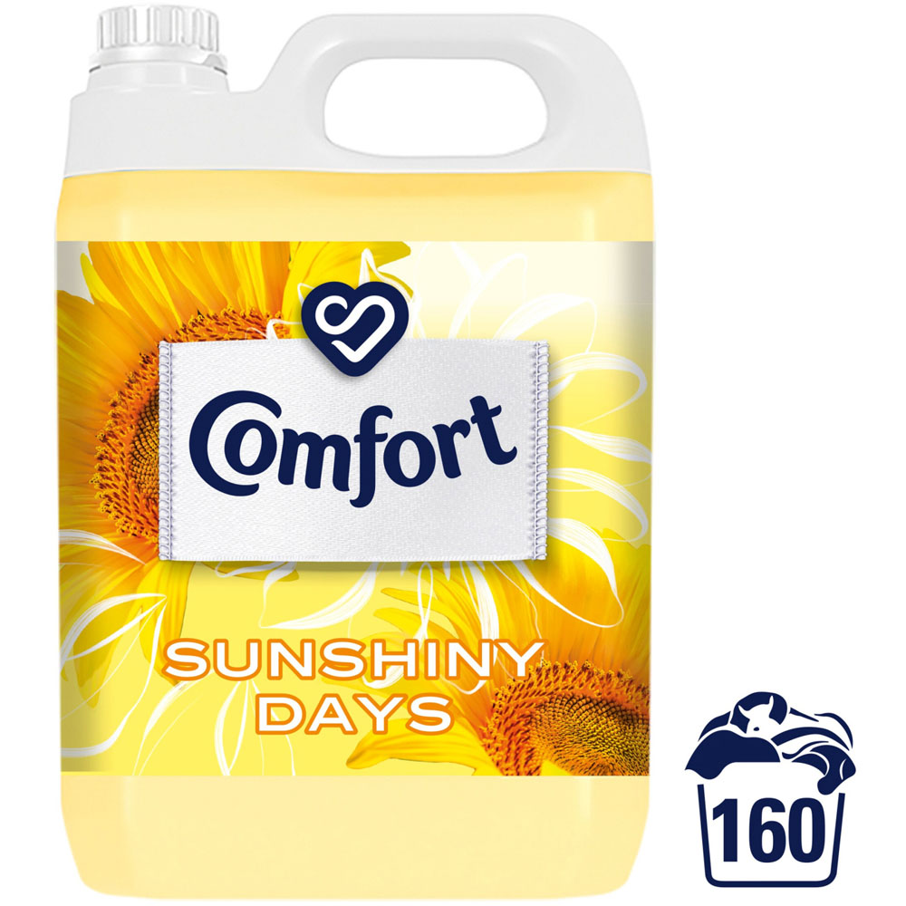 Persil Non Bio Liquid Detergent Duo with Comfort Sunshiny Days Fabric Conditioner Image 4
