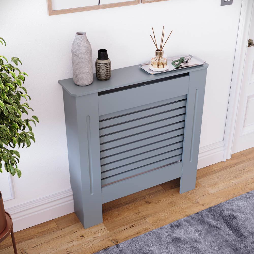 Vida Designs Milton Grey Radiator Cover Small Image 7