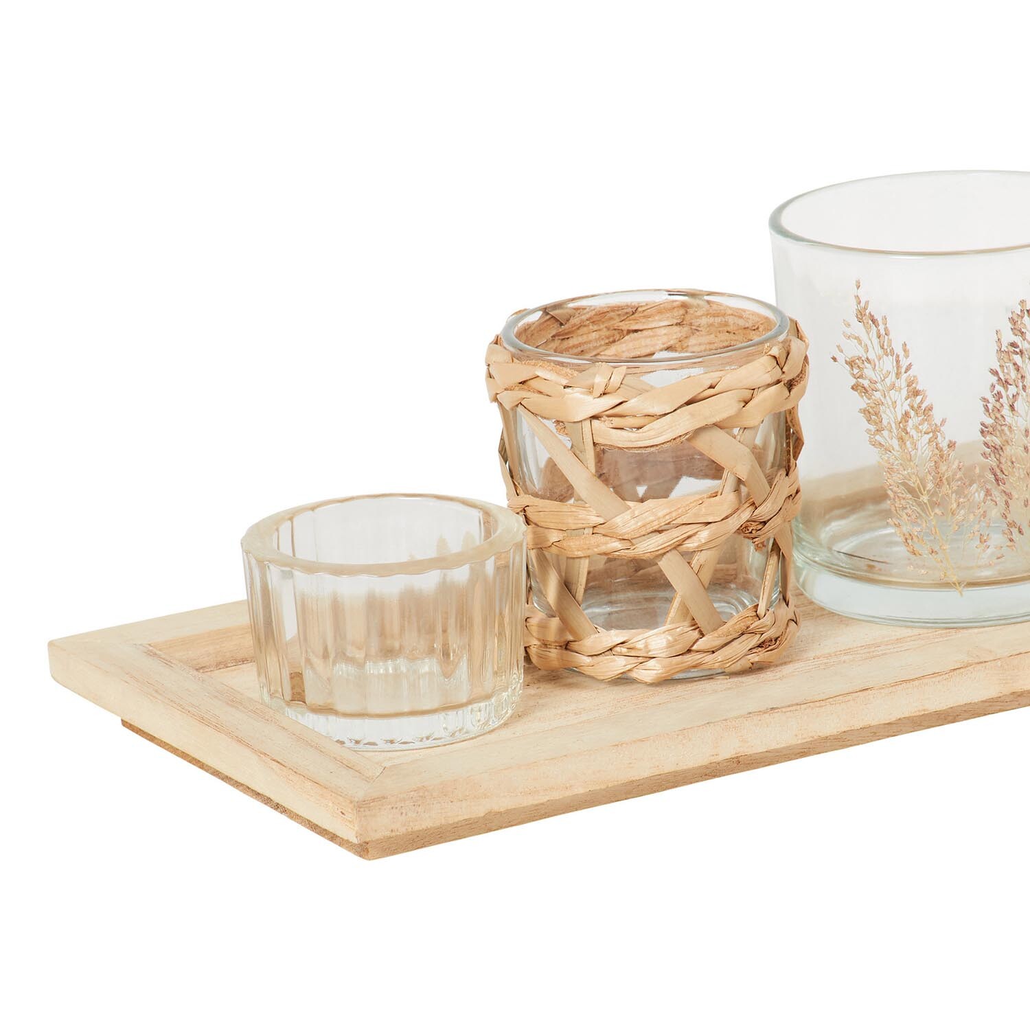 Bohemia Candle Tray - Natural Image 3