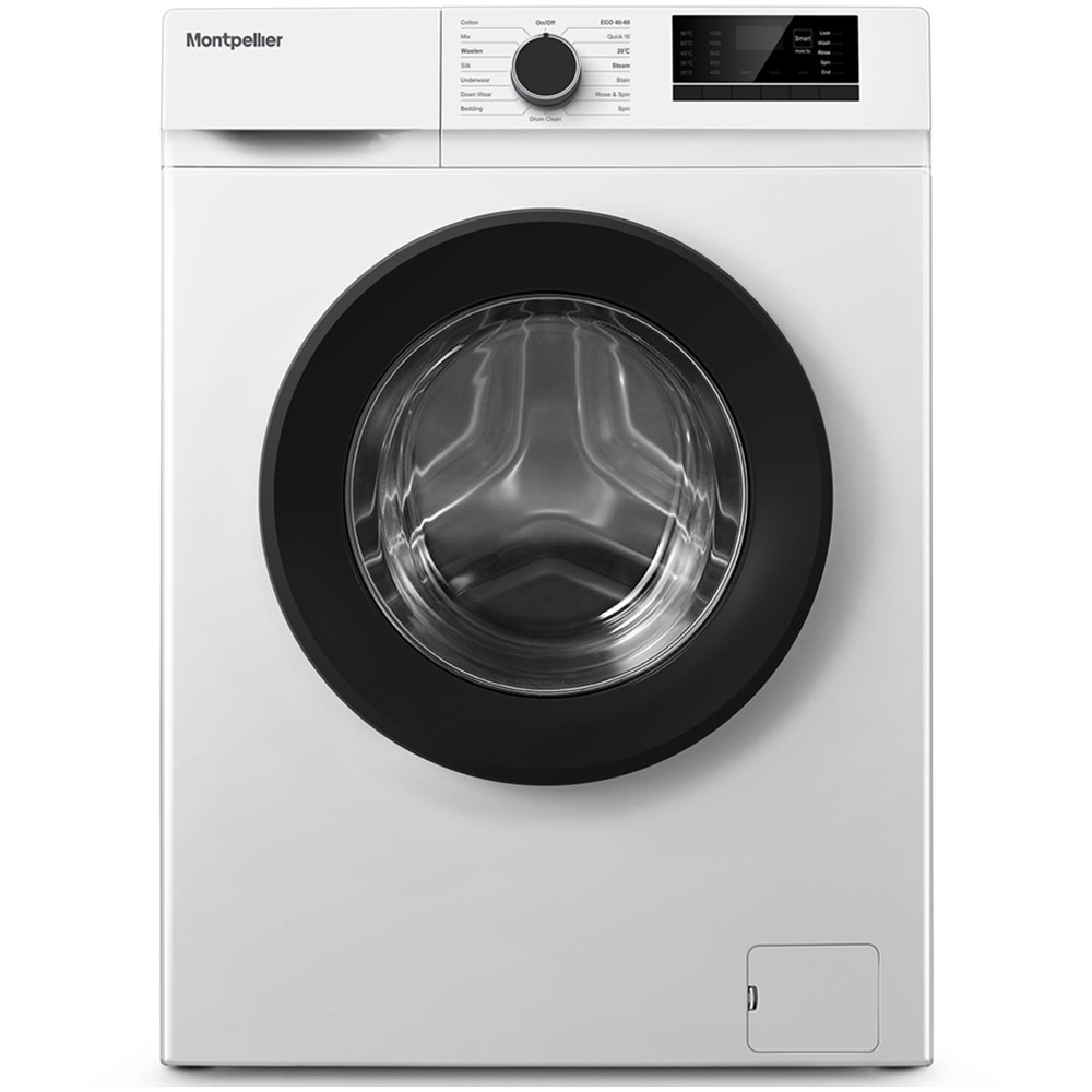 Montpellier MWM714W 7kg White Wide Washing Machine Image 3