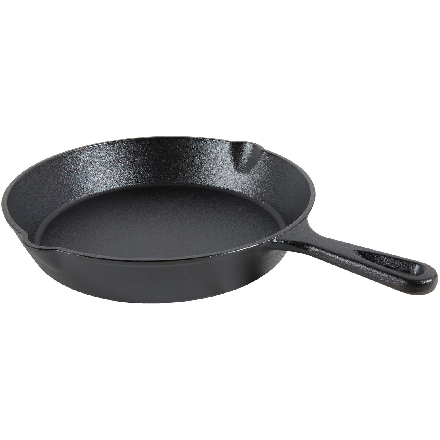 Set of 3 Kitchen Master Pre-Seasoned Frying Pans - Black Image 6