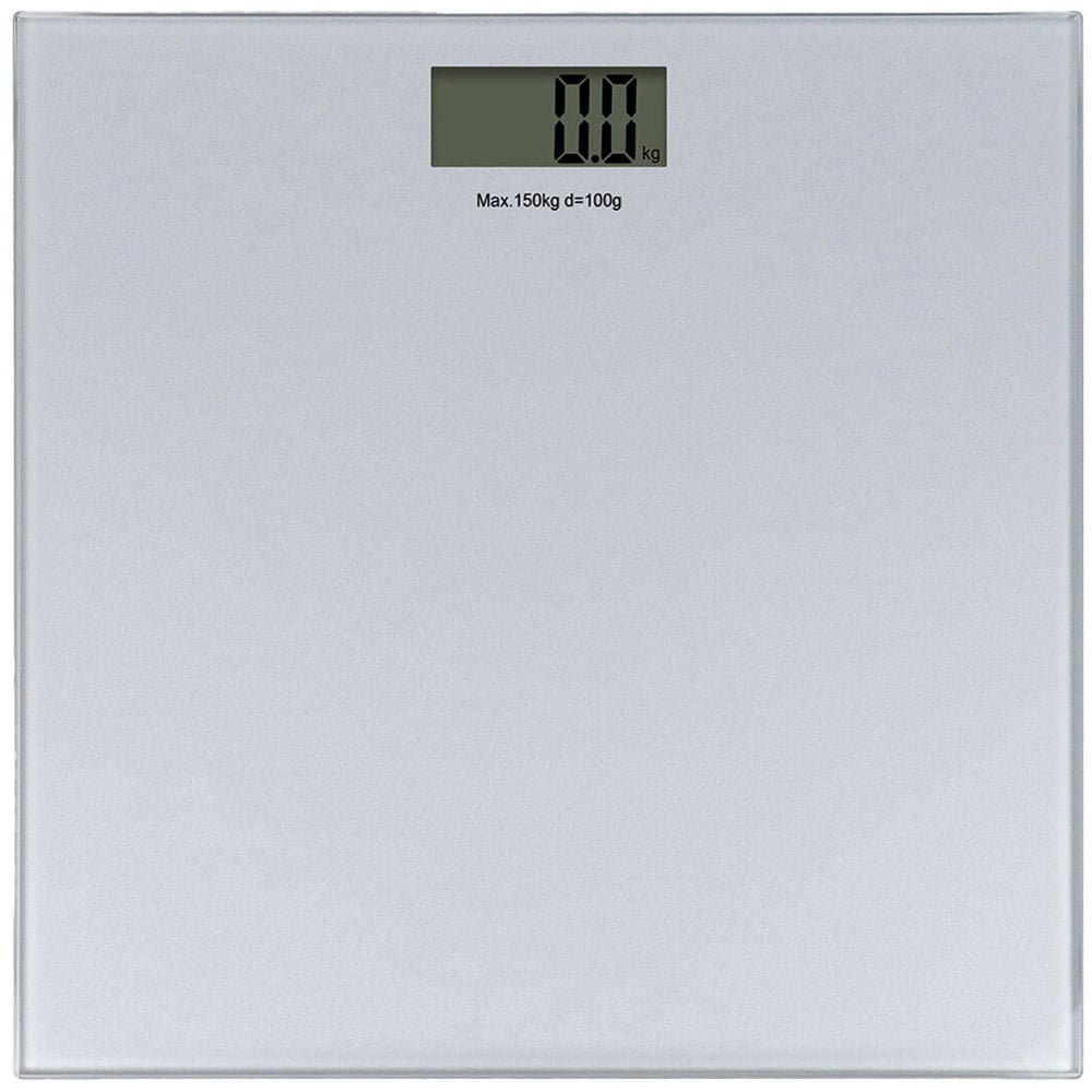 Tempered Glass Silver Electronic Scale Image 7