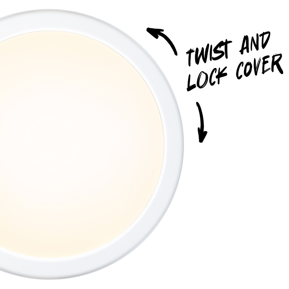 TCP Microwave Sensor Bulkhead Wall and Ceiling Light Image 7