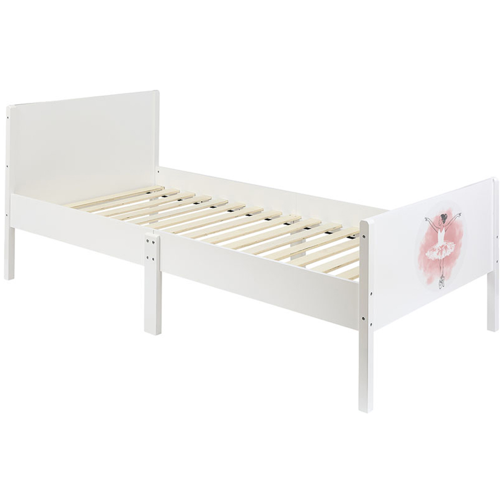 Liberty House Toys Single White Ballerina Kids Bed Image 3