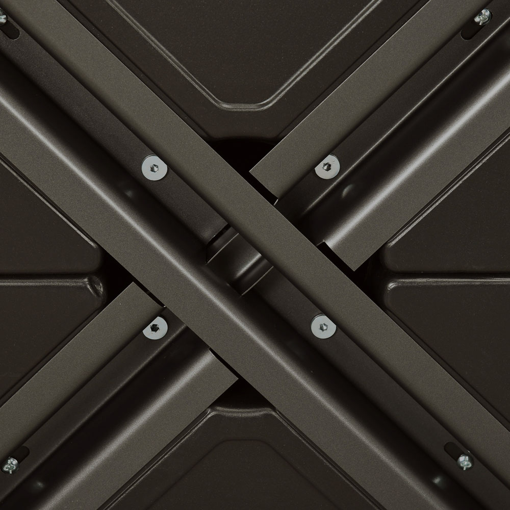 Outsunny Umbrella Base Set Brown Image 4