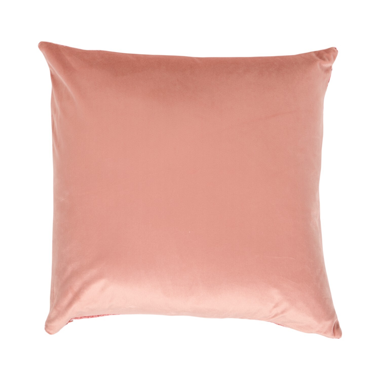 Soft Chenille Boucle Cushion Pink Image 2