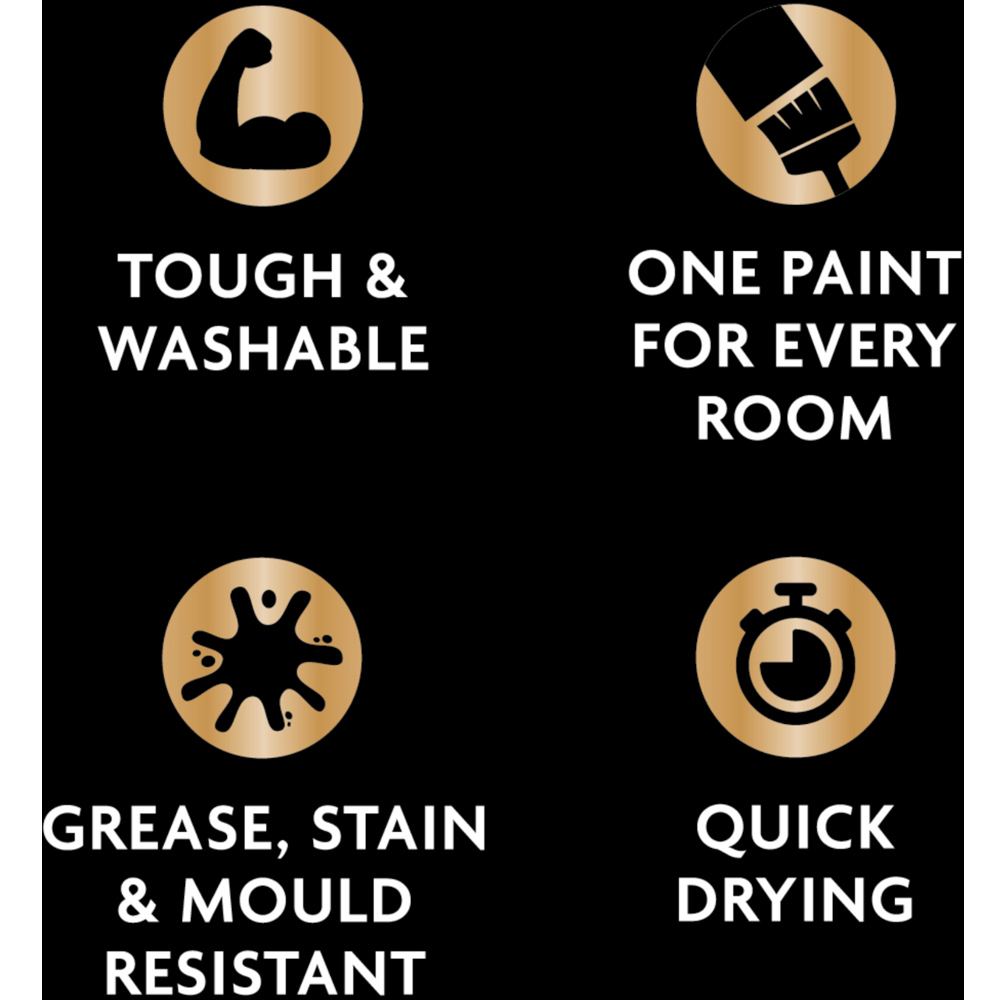 Ronseal One Coat Everywhere Winter Sky Matt Interior Paint 5L Image 6