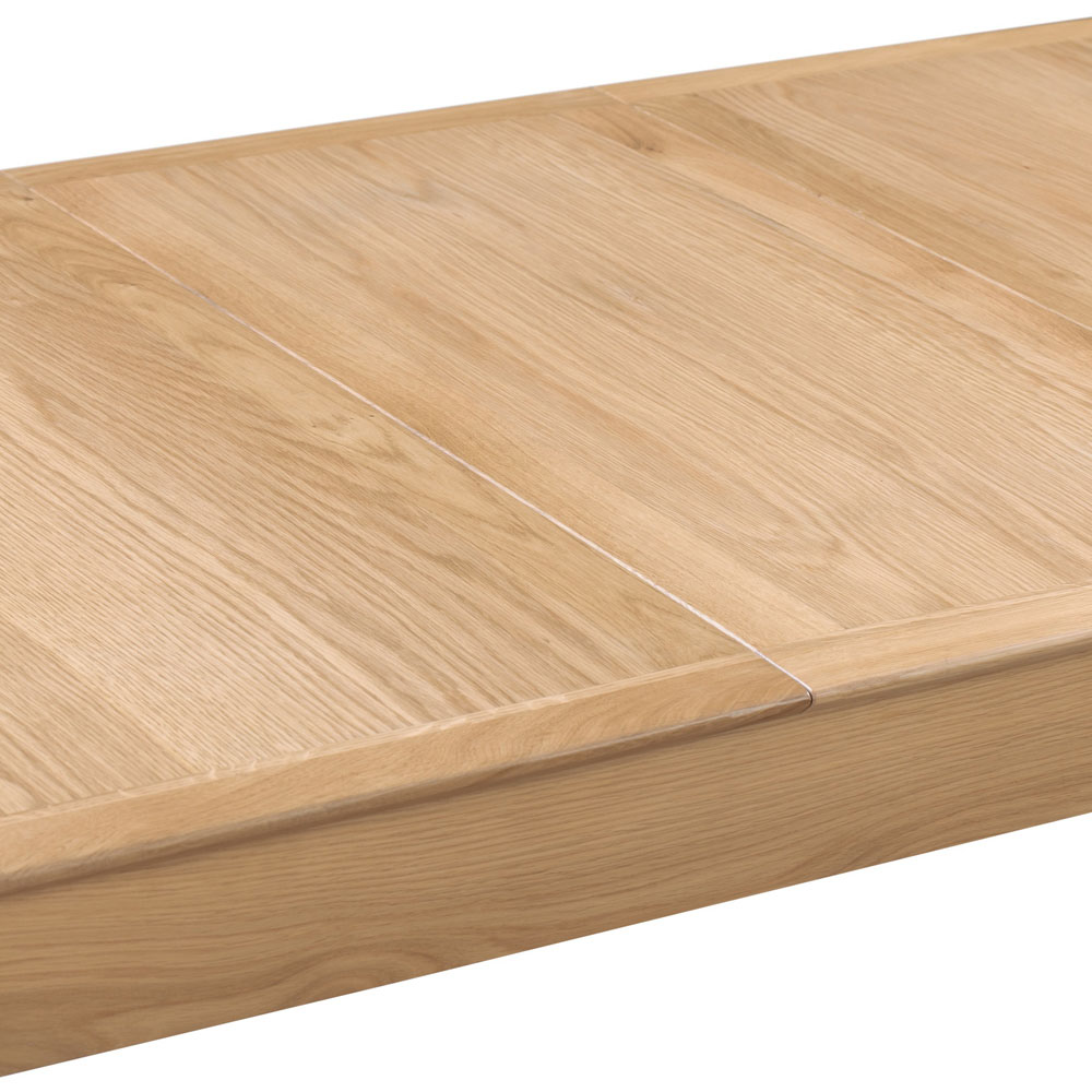Julian Bowen Cotswold 6 Seater Extending Dining Table Natural Image 6