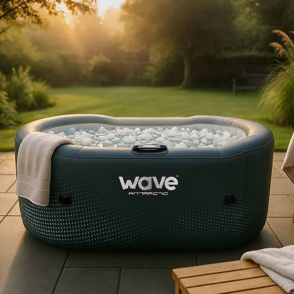 Wave Spas Antarctic Black Drop Stitch Ice Bath Image 2