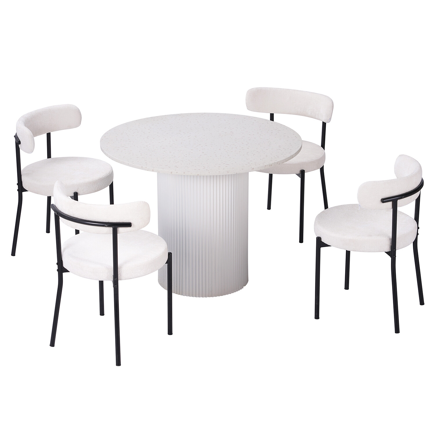 Pair of Ariana Chairs - White Image 4