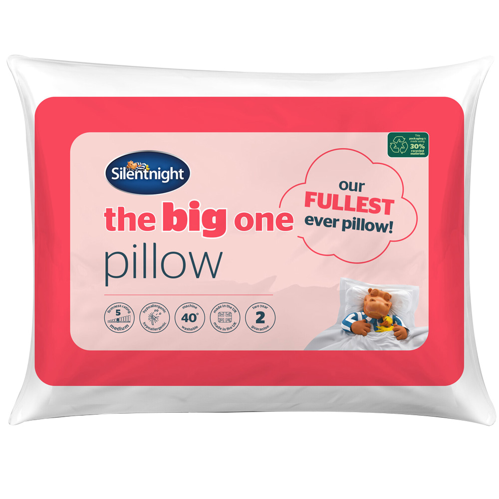 Silentnight Full Big Pillow 48 x 70cm Image 1