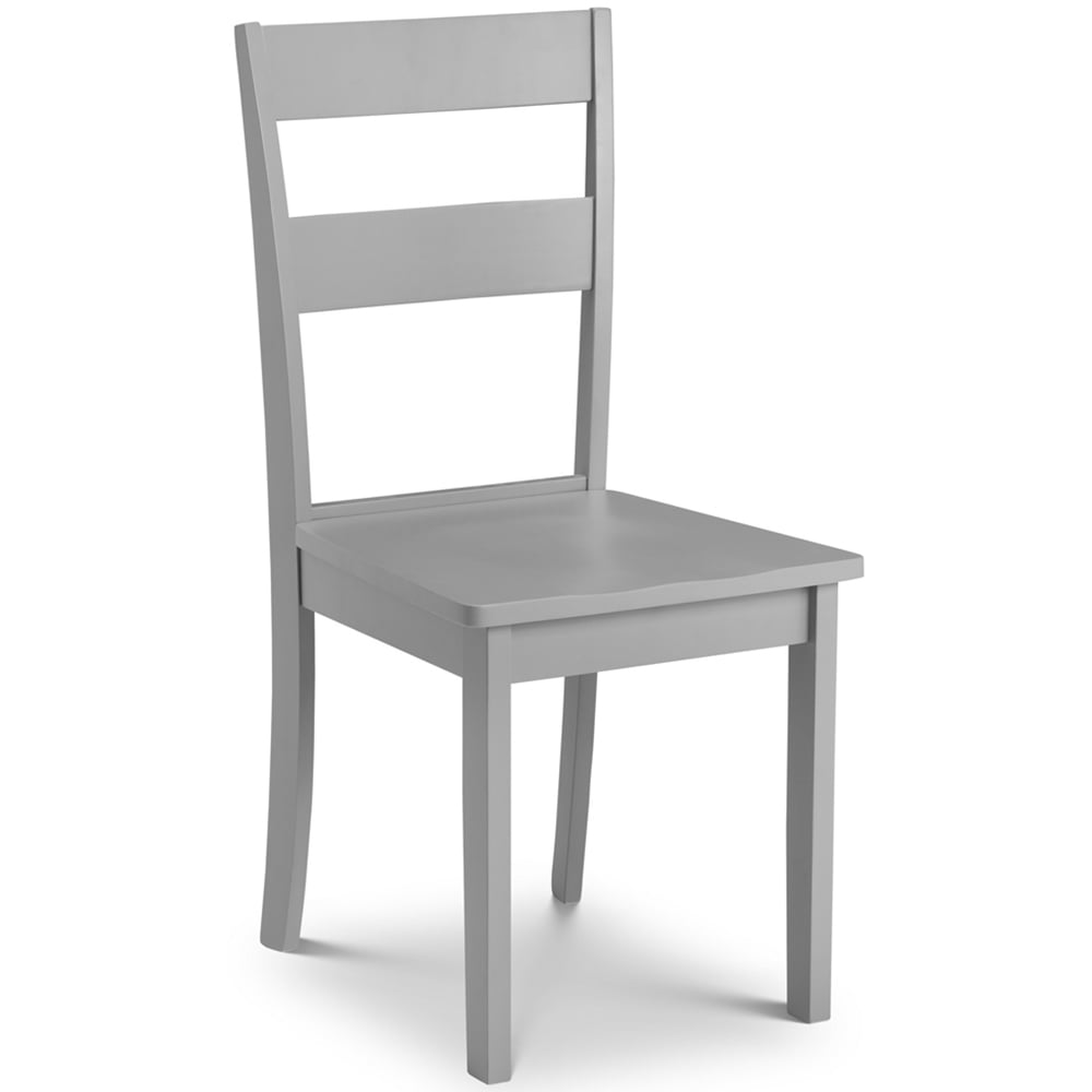 Julian Bowen Kobe 4 Seater Dining Set with Bench Grey Image 4