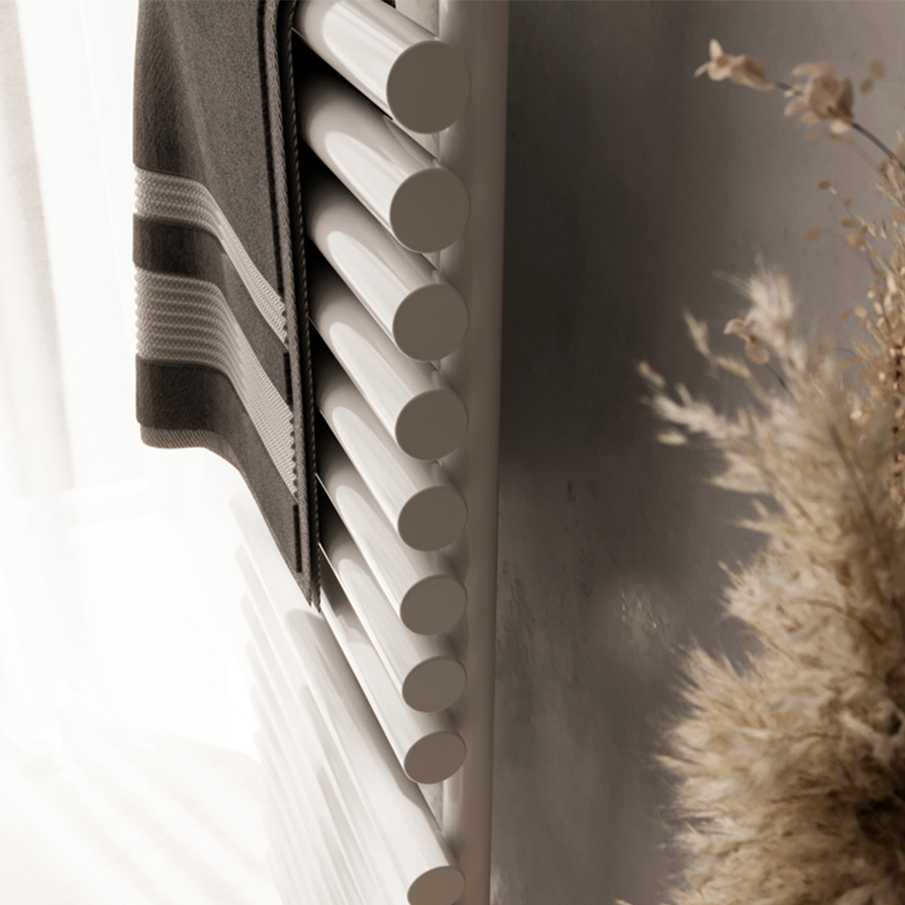 Terma Rolo White Wi-Fi Controlled Electric Towel Rail 1800 x 520mm Image 6