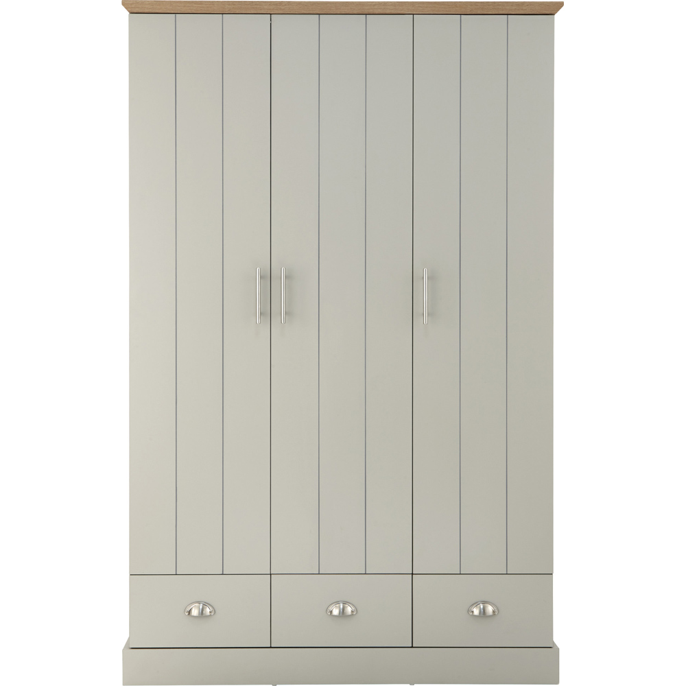 GFW Kendal Grey 4 Piece Bedroom Furniture Set Image 3