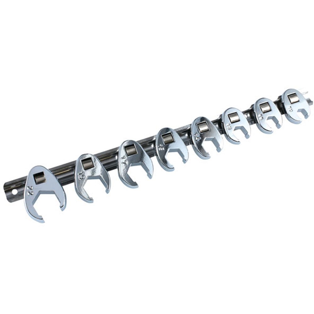 Laser 2122 8 Piece 3/8 inch D Crows Foot Wrench Set Image 5