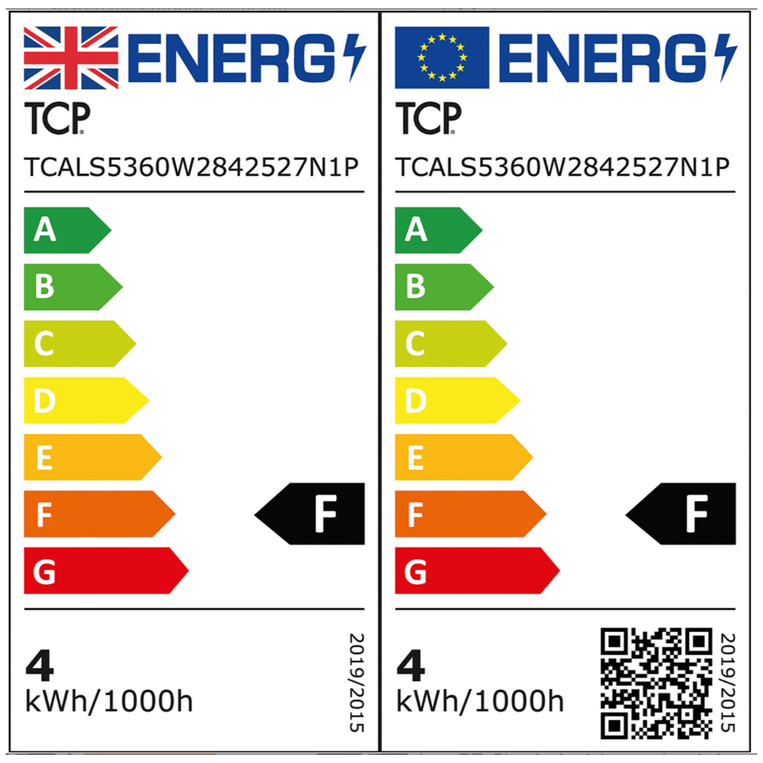 TCP LED S15 360L Warm White Bulb Warm White Image 4