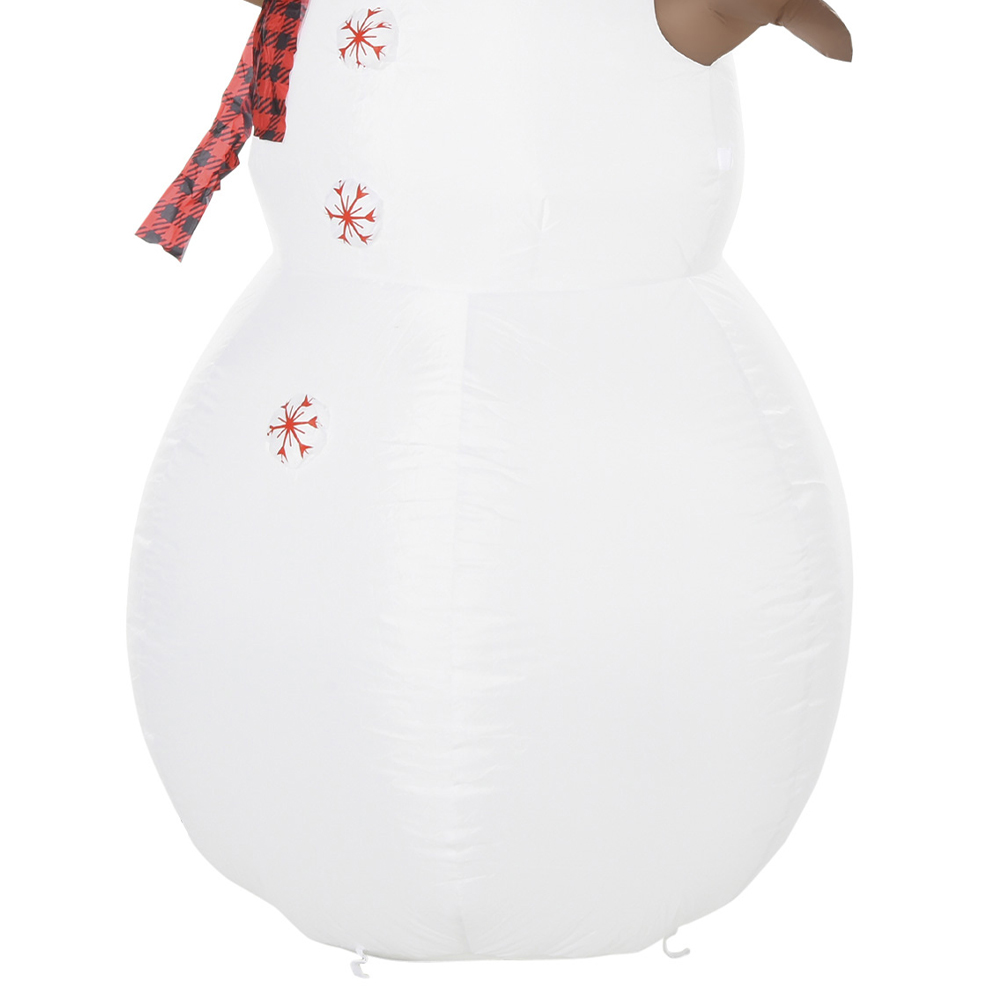 HOMCOM 1.8m LED Snowman Inflatable Image 4