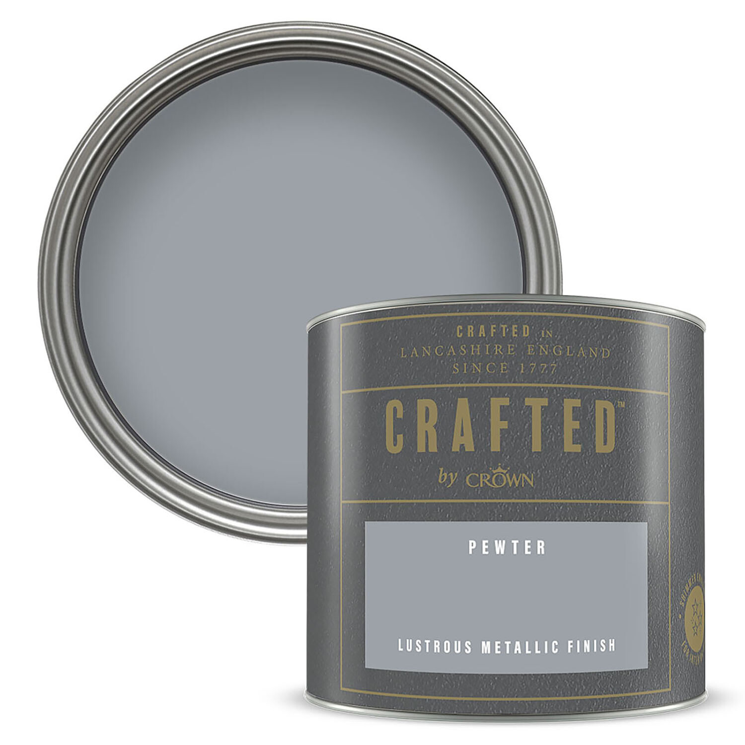 Crafted Tester 125ml - Pewter Image 1