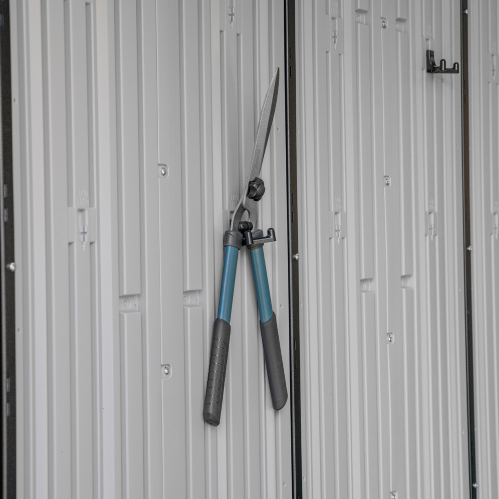 Lifetime Products 8 x 20ft Double Door Garden Storage Shed Image 6